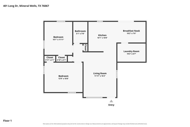 401 Long Drive, Mineral Wells, TX 76067