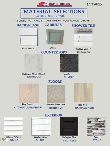 78 Deep Blue Trail, Middlesex, NC 27557