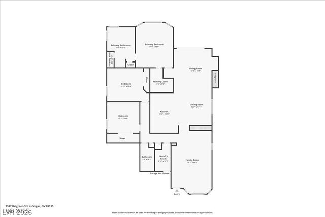 2597 Belgreen Street, Las Vegas, NV 89135