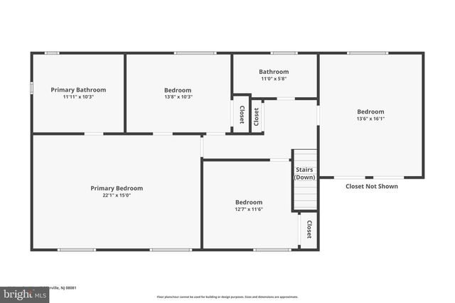 22 BRANTLEY WAY, Sicklerville, NJ 08081