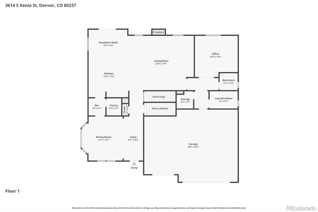 3614 S Xenia Street, Denver, CO 80237