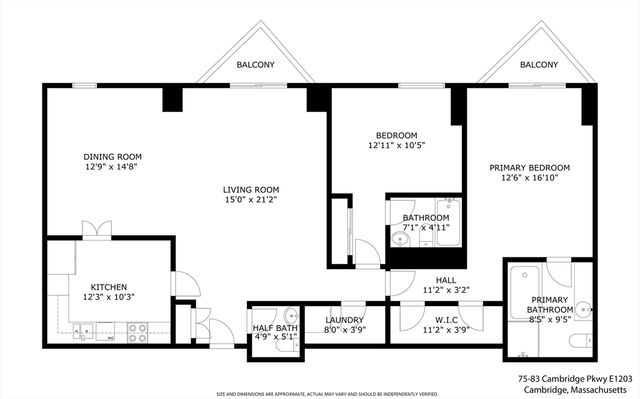 75-83 Cambridge Pkwy E1203, Cambridge, MA 02142