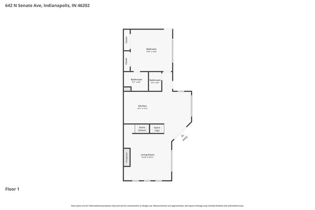 642 N Senate Avenue, Indianapolis, IN 46202