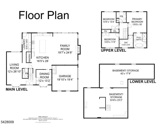 17 WESTOVER TER, West Caldwell Twp., NJ 07006