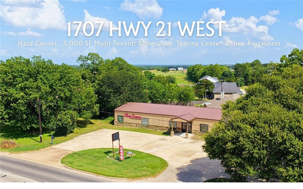 1707 State Hwy 21 W, Caldwell, TX 77836 — exterior