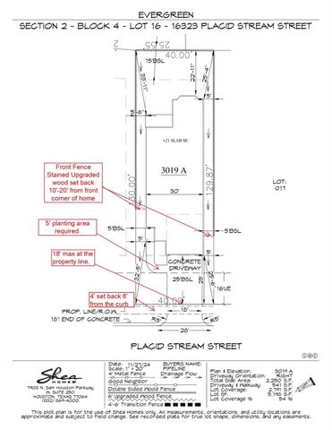 16323 Placid Stream Street, Conroe, TX 77302
