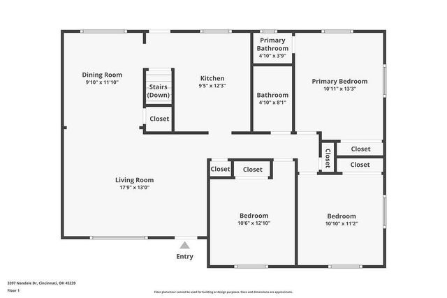 3397 Nandale Drive, Colerain Twp, OH 45239