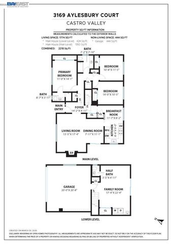 3169 AYLESBURY COURT, Castro Valley, CA 94546