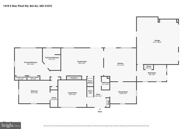 1419 E MACPHAIL RD, Bel Air, MD 21015