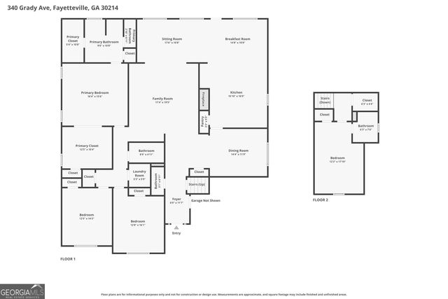 340 Grady Avenue, Fayetteville, GA 30214