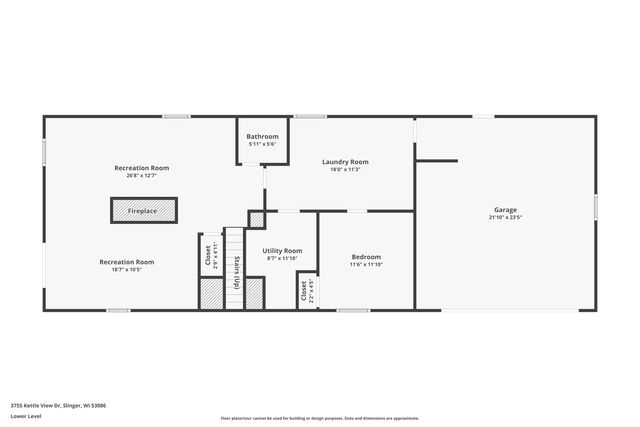 3755 Kettle View DRIVE, Slinger, WI 53086