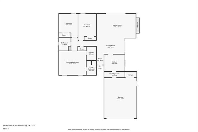8816 Aaron Drive, Oklahoma City, OK 73132