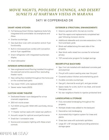 5471 W Copperhead Drive, Tucson, AZ 85742