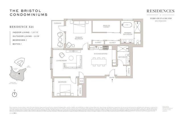 1 Bristol Court 521, San Francisco, CA 94130