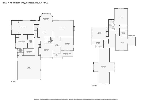 2490 N Middleton Way, Fayetteville, AR 72703