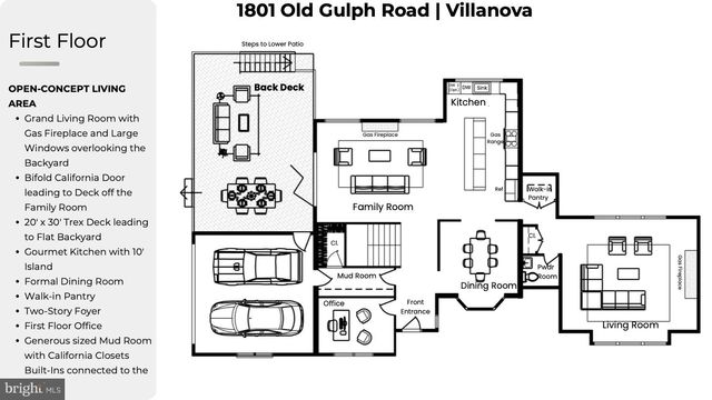 1801 OLD GULPH RD, Villanova, PA 19085