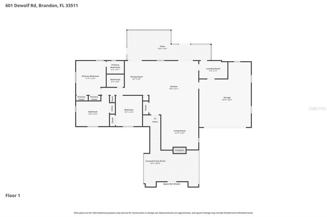 601 DEWOLF ROAD, Brandon, FL 33511