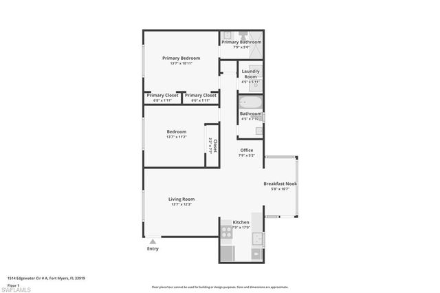 1514 Edgewater CIR 3A, Fort Myers, FL 33919