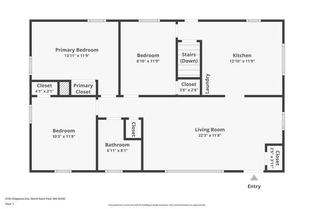 2735 Chippewa Avenue, North Saint Paul, MN 55109