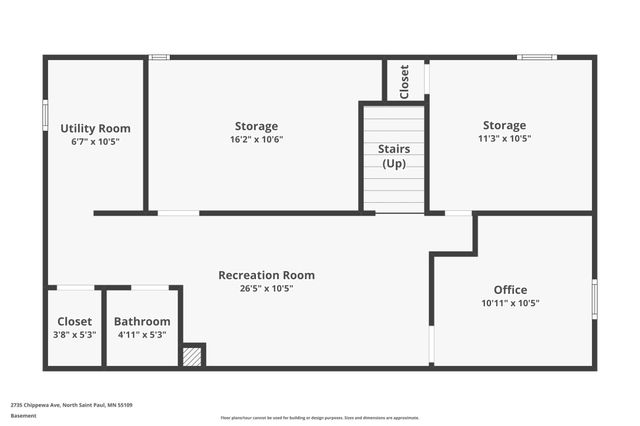 2735 Chippewa Avenue, North Saint Paul, MN 55109