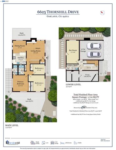 6625 Thornhill Dr, Oakland, CA 94611