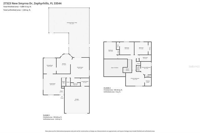 27323 NEW SMYRNA DRIVE, Wesley Chapel, FL 33544