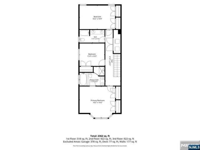 310 6th Street A, Fairview, NJ 07022