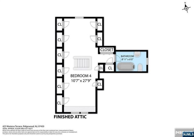 425 Wastena Terrace, Ridgewood, NJ 07450