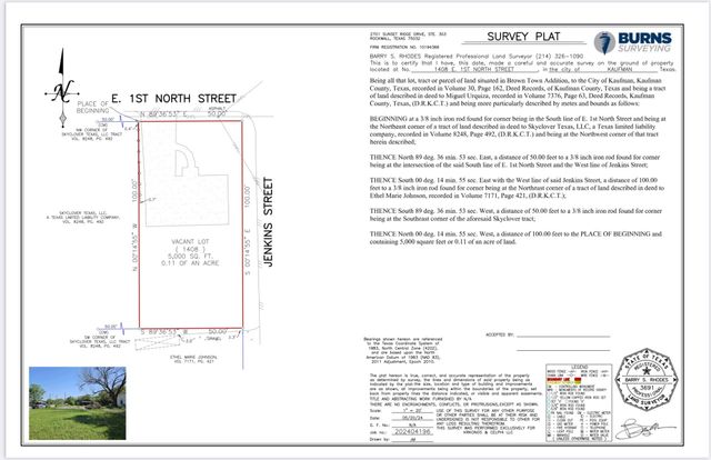 1408 1st Street E, Kaufman, TX 75142