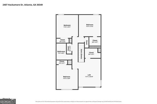 2407 Hackamore Drive, South Fulton, GA 30349