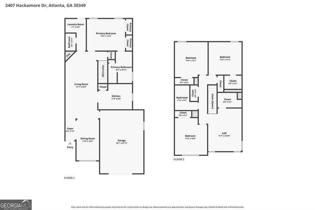 2407 Hackamore Drive, South Fulton, GA 30349