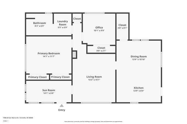 7496 W San Marco Drive, Fortville, IN 46040