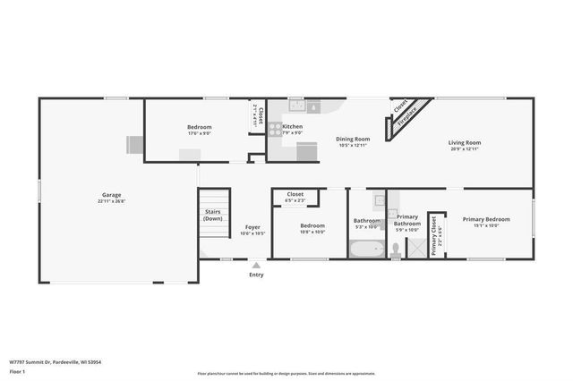 W7797 Summit Drive, Pardeeville, WI 53954
