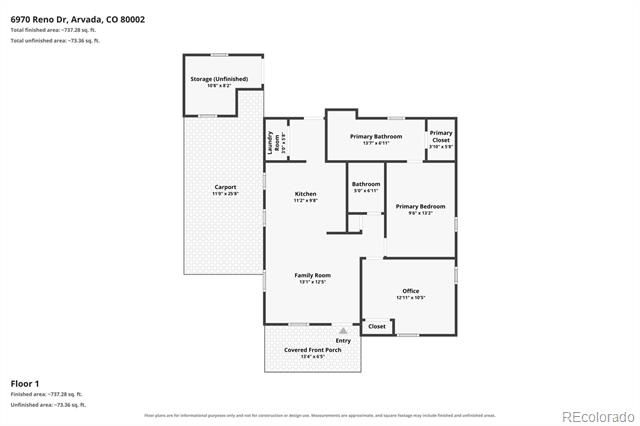 6970 Reno Drive, Arvada, CO 80002