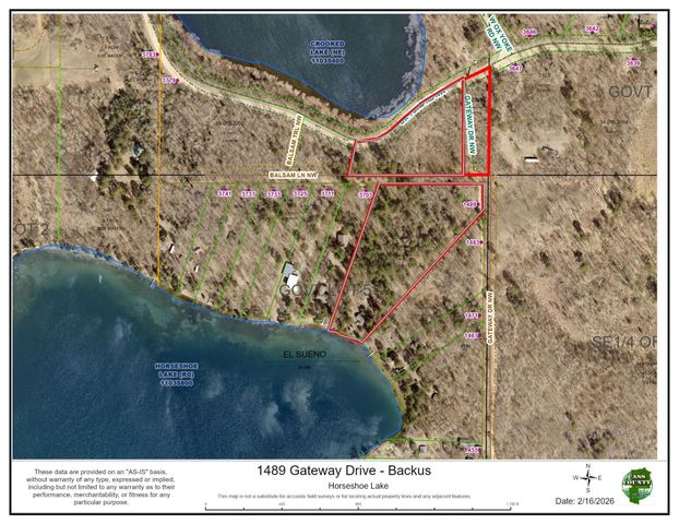 1489 Gateway Drive NW, Backus, MN 56435