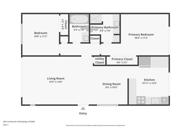 2201 Los Patos Drive, Palm Springs, CA 92264