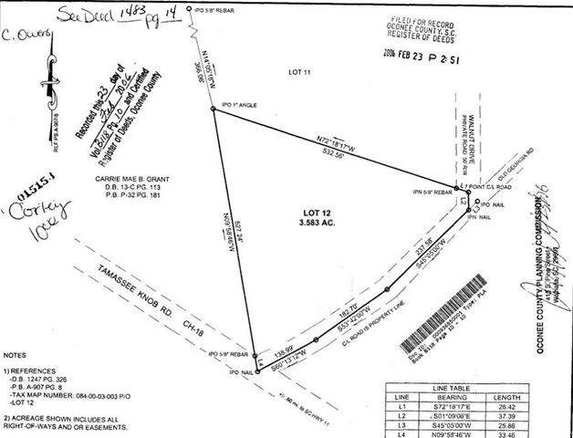 12 Walnut Drive, Tamassee, SC 29686