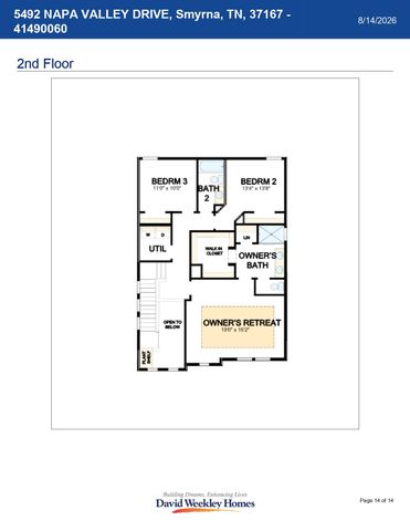 5492 Napa Valley Dr, Smyrna, TN 37167