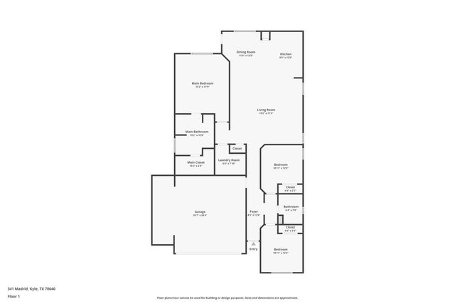 341 Madrid ST, Kyle, TX 78640