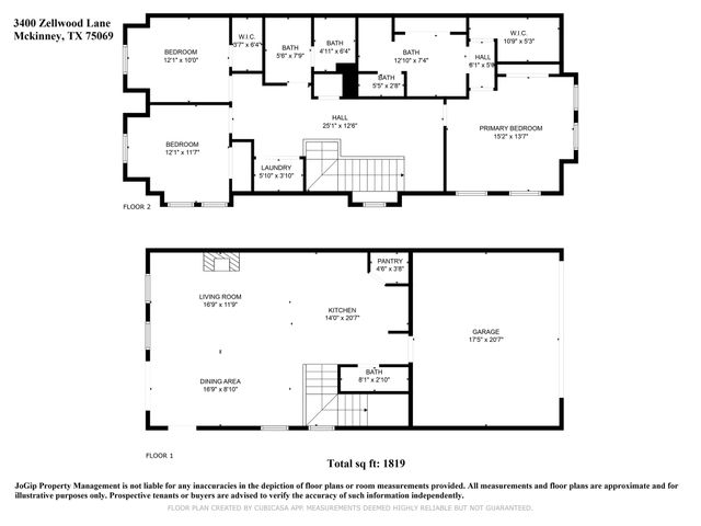 3400 Zellwood Lane, Mckinney, TX 75069