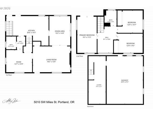 5010 Sw MILES St, Portland, OR 97219