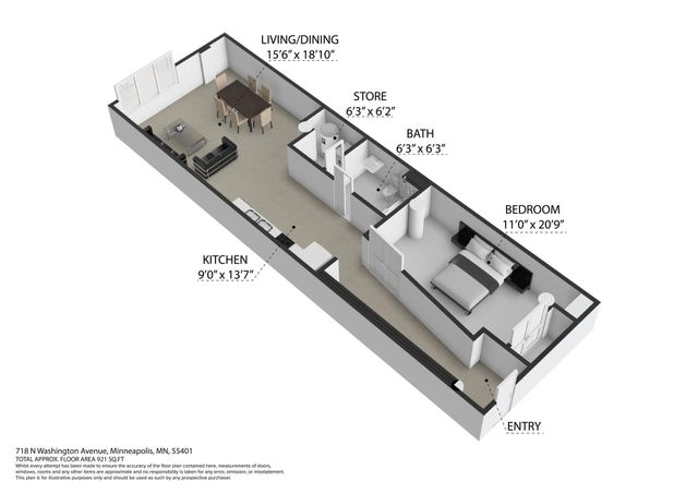 718 Washington Avenue N 514, Minneapolis, MN 55401