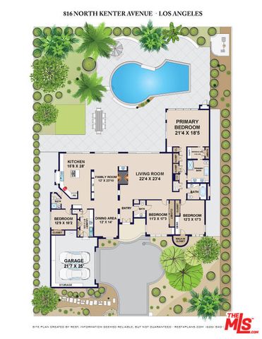 816 N Kenter Avenue, Los Angeles, CA 90049