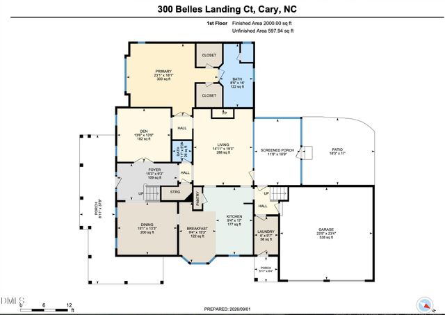300 Belles Landing Court, Cary, NC 27519