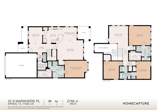 22 S Marshside Place, Spring, TX 77389