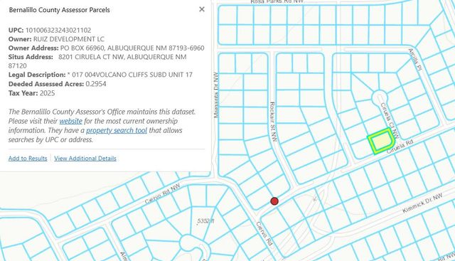 3 Lots Ciruela Road NW, Albuquerque, NM 87120