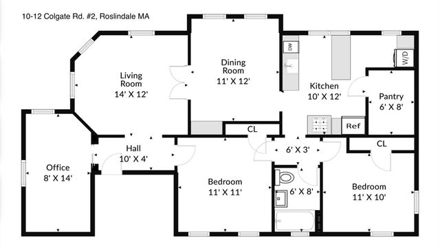 10-12 Colgate Rd 2, Boston, MA 02131