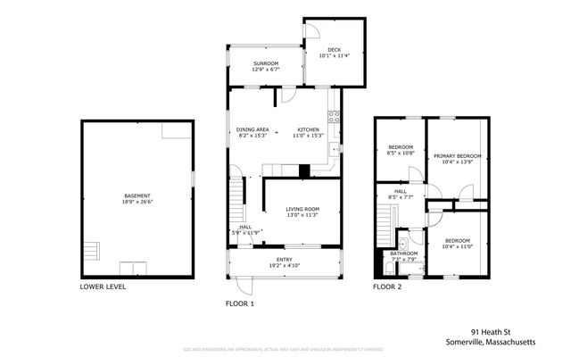 91 Heath St, Somerville, MA 02145