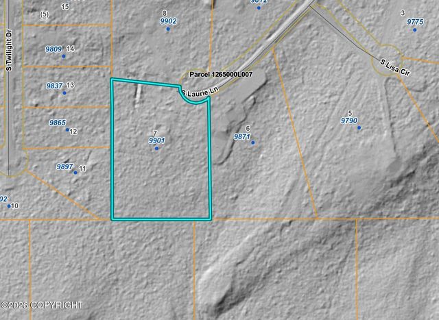 9901 S Laurie Lane, Wasilla, AK 99623