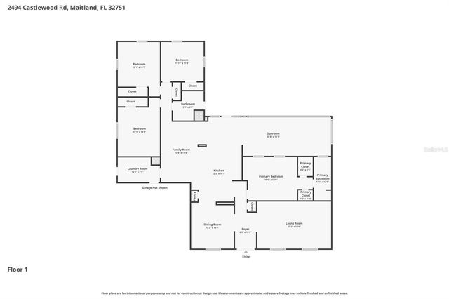 2494 CASTLEWOOD ROAD, Maitland, FL 32751